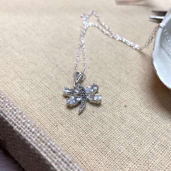 925 Sterling Silver Sapphire - Picture 3 of 3